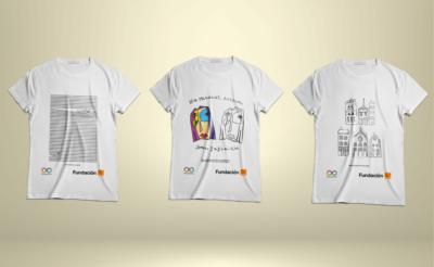 Ganadores del concurso de camisetas de Fundación Orange